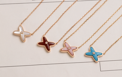 [⭐Miroze]JEUX DE NECKLACE 1 DIAMOND