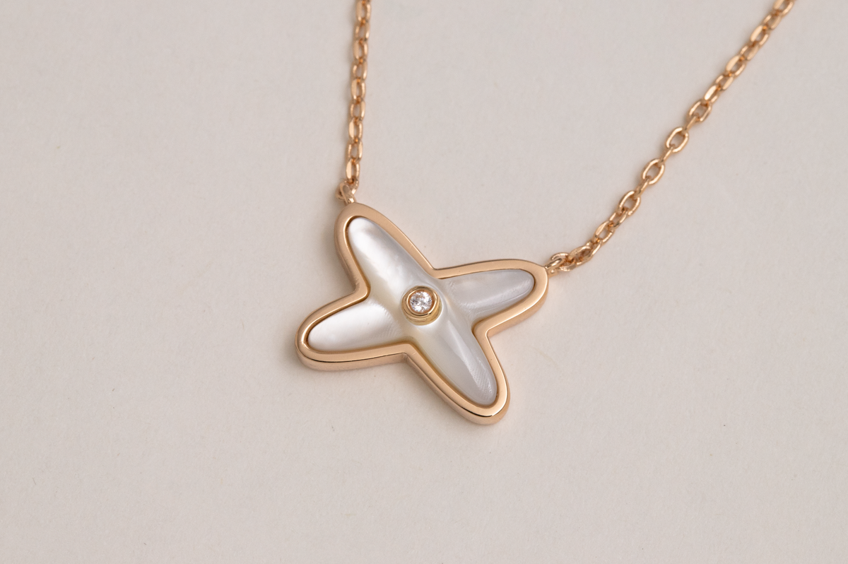 [⭐Miroze]JEUX DE NECKLACE 1 DIAMOND