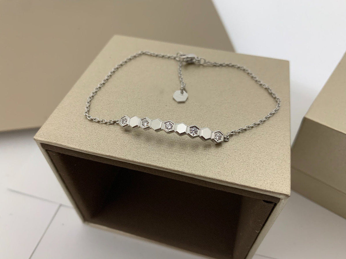[⭐Miroze] BEE LOVE BRACELET DIAMOND