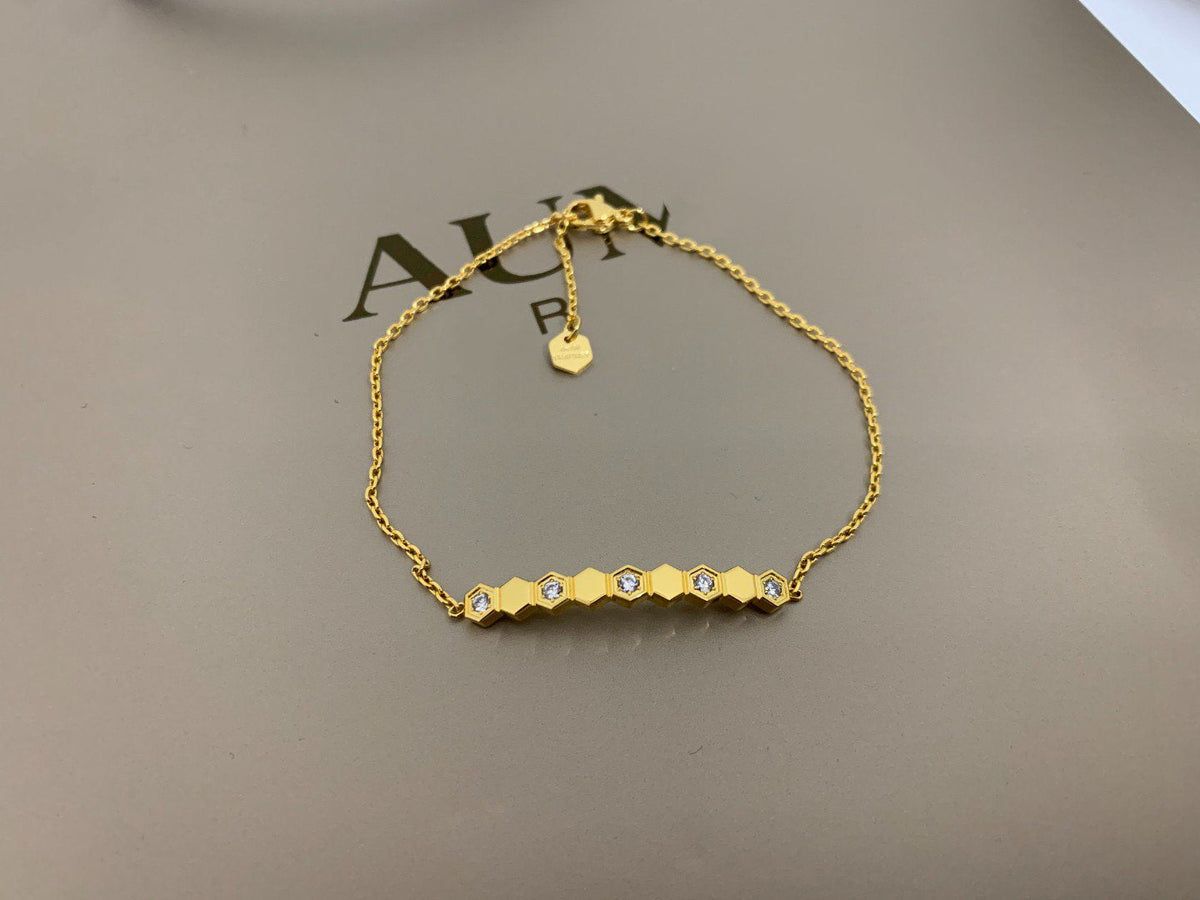 [⭐Miroze] BEE LOVE BRACELET DIAMOND