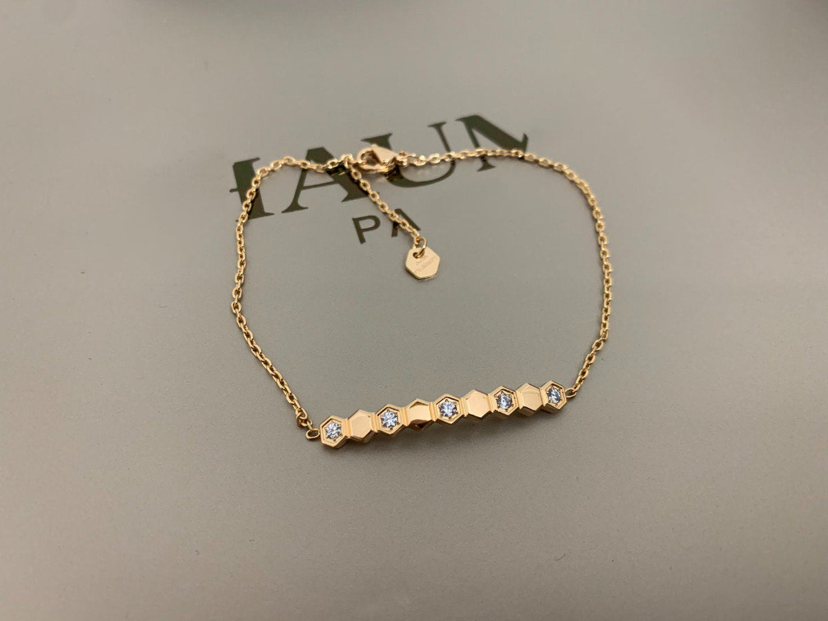 [⭐Miroze] BEE LOVE BRACELET DIAMOND