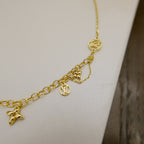 ⭐Miroze BLOOMING SUPPLE NECKLACE BRASS