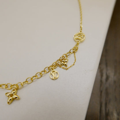 [⭐Miroze]BLOOMING SUPPLE NECKLACE BRASS