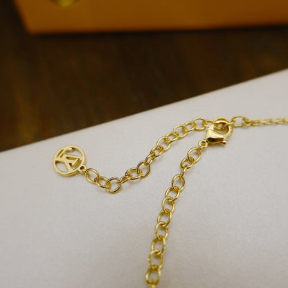 [⭐Miroze]BLOOMING SUPPLE NECKLACE BRASS