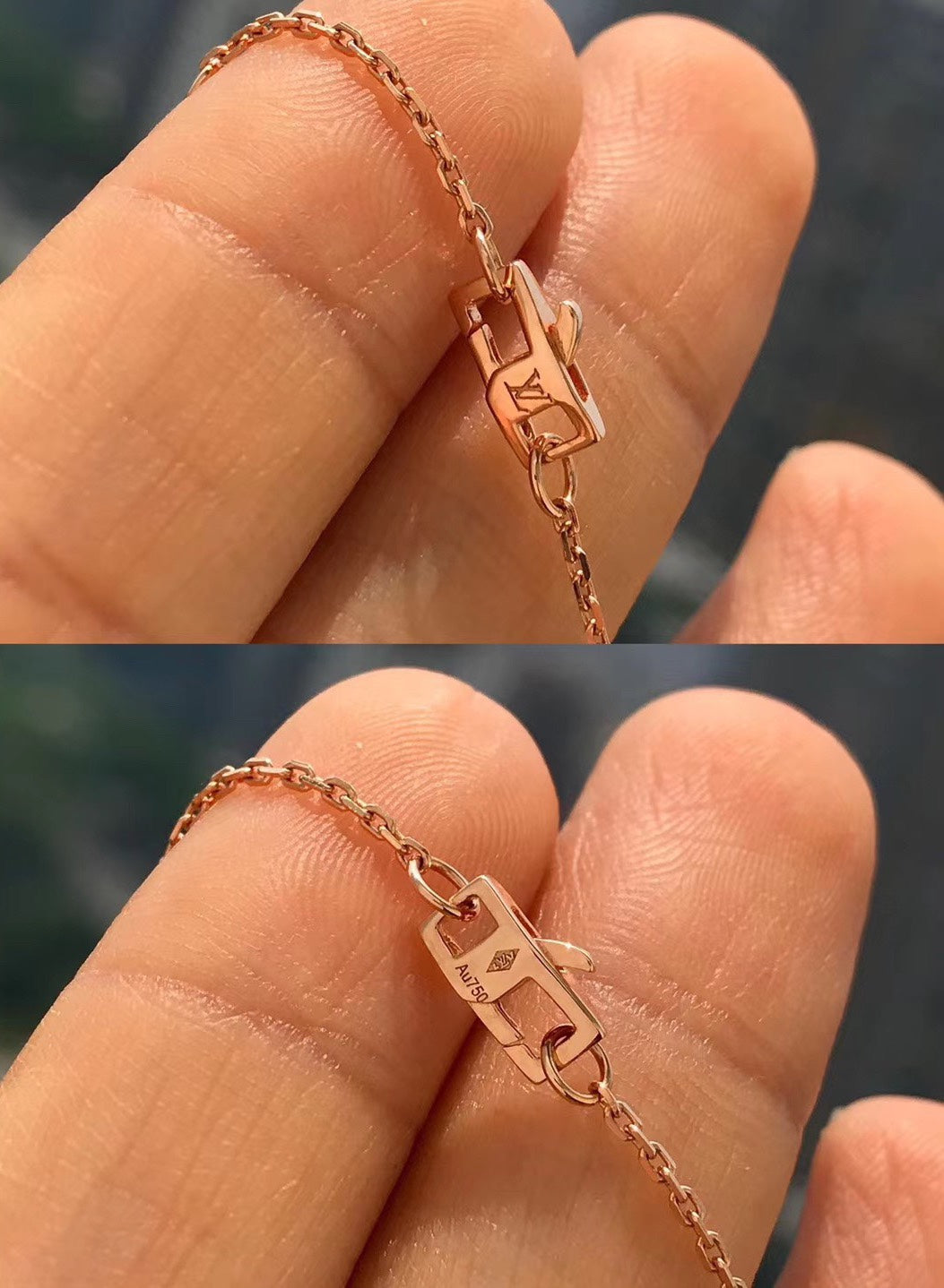 [⭐Miroze]BLOSSOM PENDANT PINK GOLD AND DIAMOND