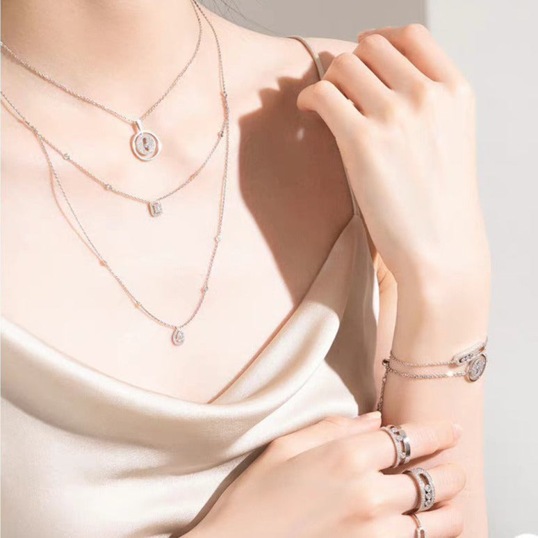 [[⭐Miroze] ]  MOVER PM PAVED NECKLACE