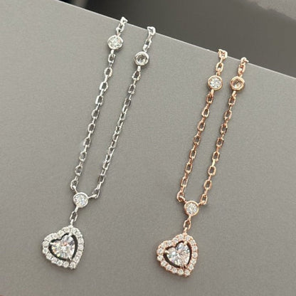 [[⭐Miroze] ] JOY HEART DIAMOND NECKLACE