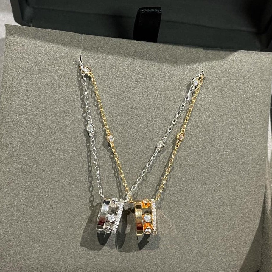 [[⭐Miroze] ] CHAIN MOVE ROMANE PEDAND NECKLACE