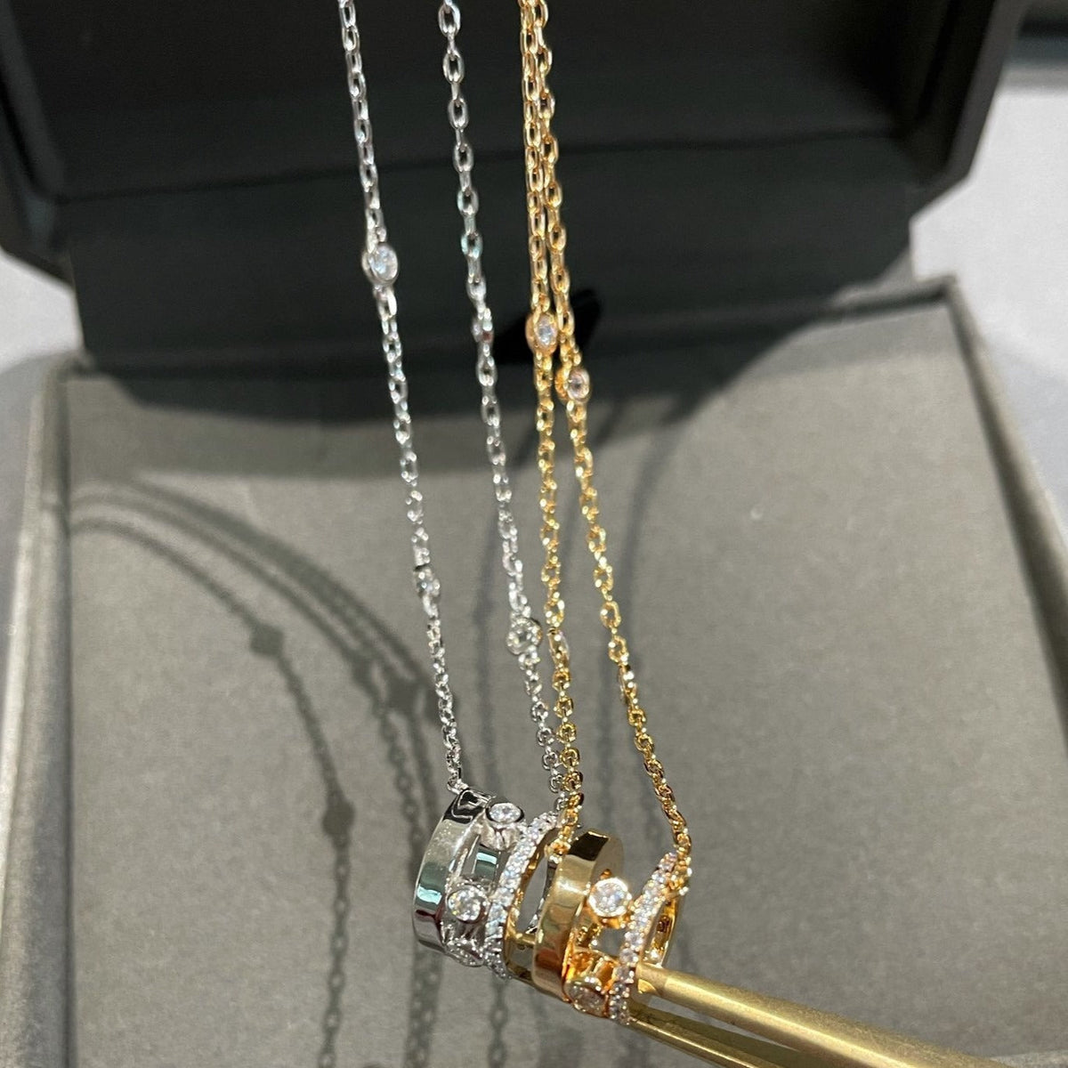 [[⭐Miroze] ] CHAIN MOVE ROMANE PEDAND NECKLACE