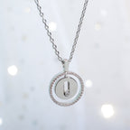 [⭐Miroze]LUCKY MOVE PM NECKLACE SILVER DIAMOND