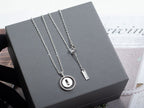 [⭐Miroze]LUCKY MOVE PM NECKLACE SILVER DIAMOND