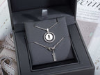 [⭐Miroze]LUCKY MOVE PM NECKLACE SILVER DIAMOND