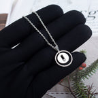 [⭐Miroze]LUCKY MOVE PM NECKLACE SILVER DIAMOND