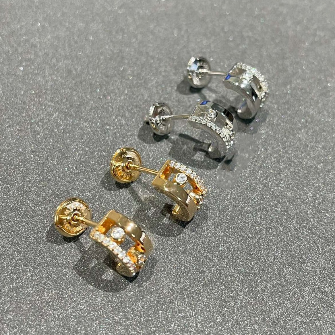 [⭐Miroze]MOVE ROMANE EARRINGS DIAMOND