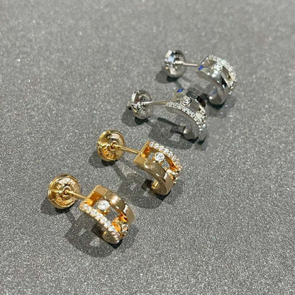 [⭐Miroze]MOVE ROMANE EARRINGS DIAMOND