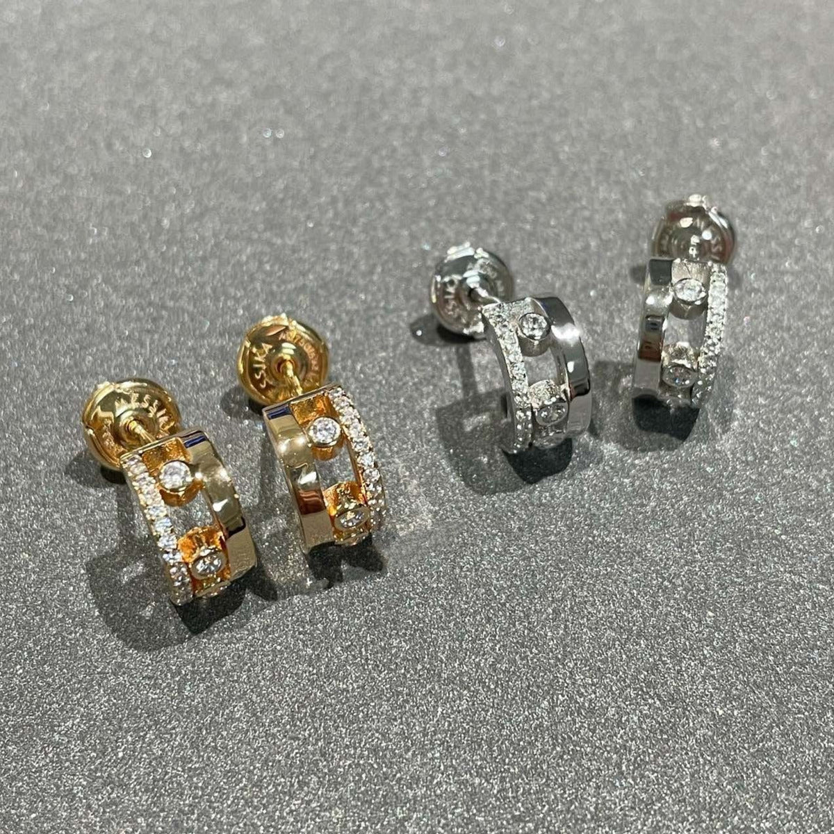 [⭐Miroze]MOVE ROMANE EARRINGS DIAMOND