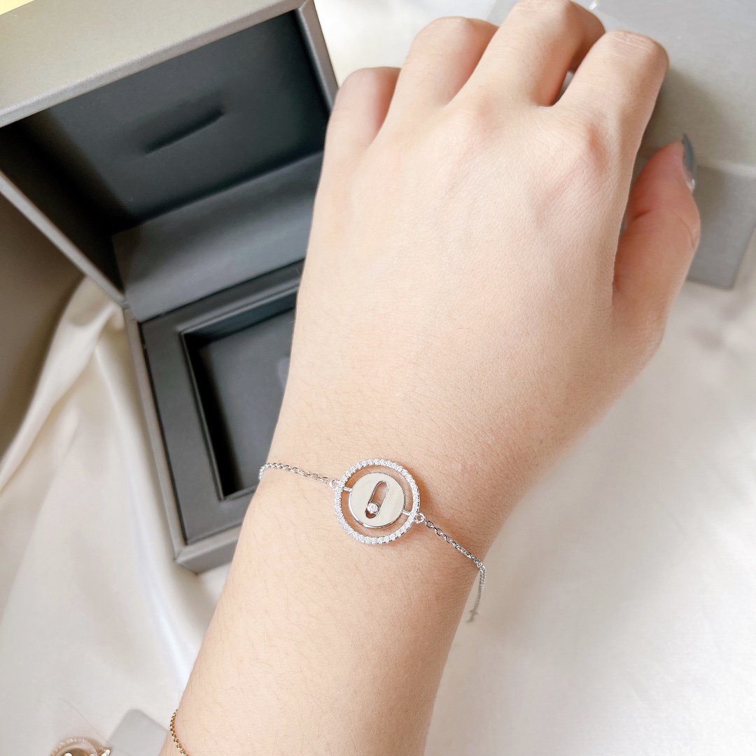 [⭐Miroze]Demo MOVE PAVED DIAMOND BRACELET