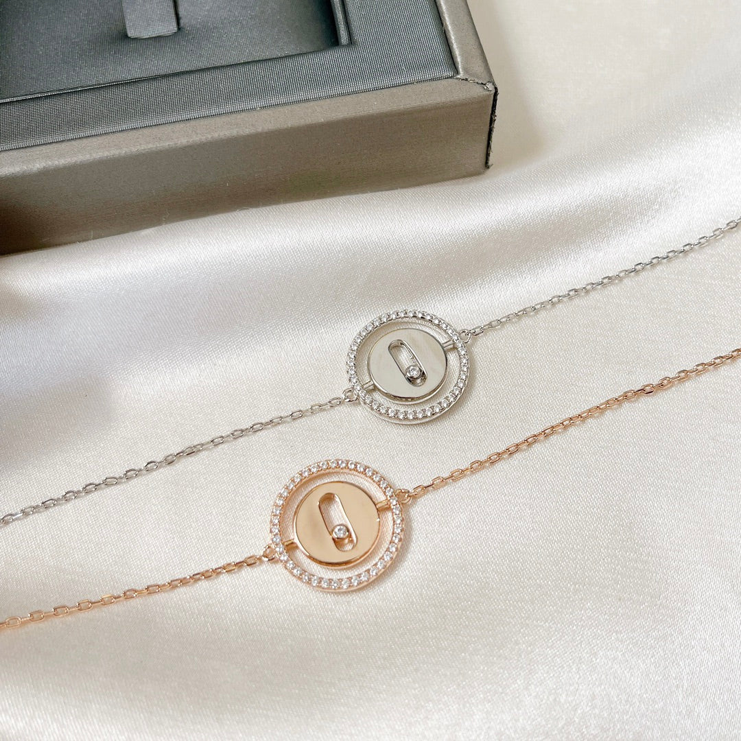 [⭐Miroze]Demo MOVE PAVED DIAMOND BRACELET
