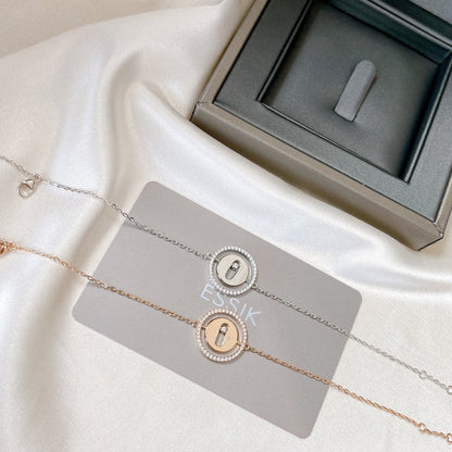 [⭐Miroze]Demo MOVE PAVED DIAMOND BRACELET
