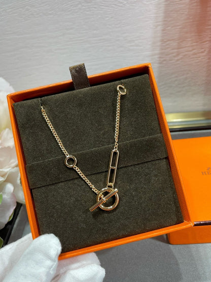 [⭐Miroze]HM STERLING CHAINE D'ANCRE HEART
