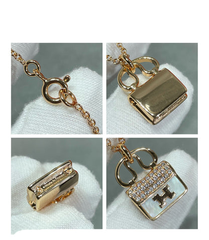 [⭐Miroze]H CIRCE MOISSANITE PENDANT NECKLACE GOLD