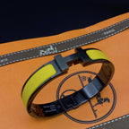 ⭐Miroze CLIC HM SO BLACK YELLOW BRACELET