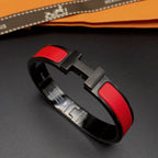 ⭐Miroze CLIC HM SO BLACK RED BRACELET