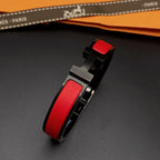 ⭐Miroze CLIC HM SO BLACK RED BRACELET