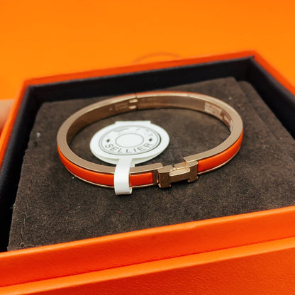 [⭐Miroze]クラシック HM クリック レッド 8mm エナメルブレスレット