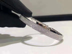 ⭐Miroze HM KELLY BRACELET IN SILVER AND FULL PAVE DIAMOND