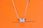 ⭐Miroze HM NECKLACE H LETTER OVAL SERIES