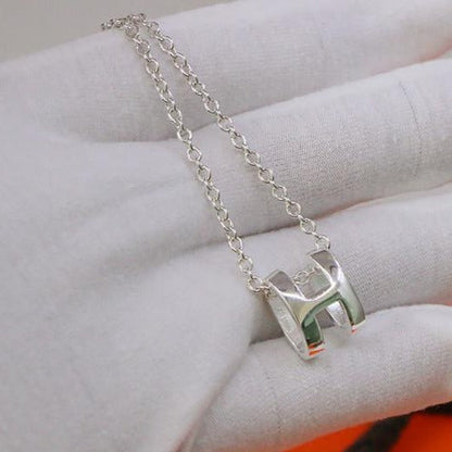 [⭐Miroze]HM NECKLACE H LETTER OVAL SERIES