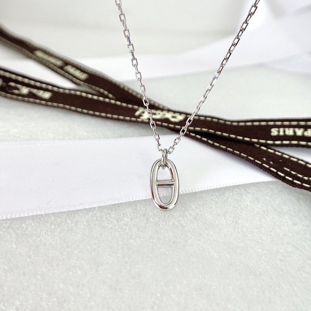 [⭐Miroze]HM PIG NOSE NECKLACE