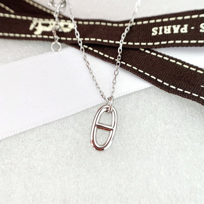[⭐Miroze]HM PIG NOSE NECKLACE