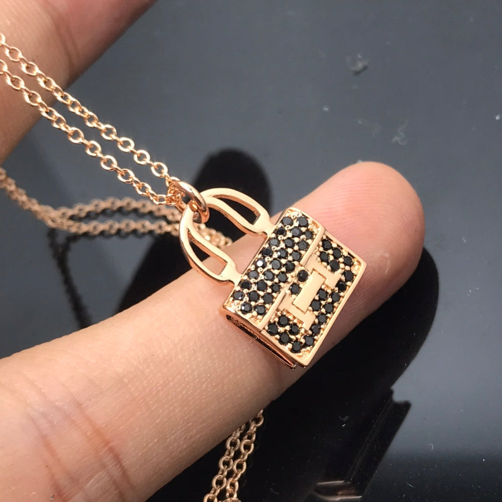 ⭐Miroze HM NECKLACE ARRIVAL BLACK DIAMOND