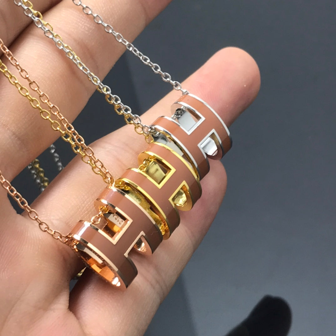 ⭐Miroze H NECKLACE BROWN