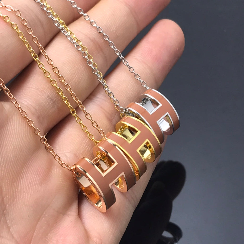 ⭐Miroze H NECKLACE BROWN