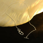 ⭐Miroze HM CHAINE D'ANCRE PENDANT NECKLACE STERLING SILVER