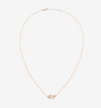 ⭐Miroze FORCE 10 DIAMOND PINK GOLD NECKLACE MINI MODEL