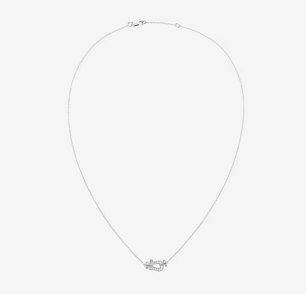 ⭐Miroze FORCE 10 DIAMOND SILVER NECKLACE MINI MODEL