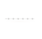 ⭐Miroze CLOVER 6 MOTIF SILVER DIAMOND BRACELET