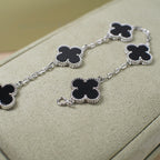 [⭐Miroze ]New CLOVER 5 MOTIF ONYXS BRACELET COLLECTION