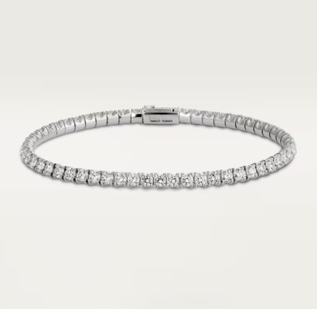 [⭐Miroze]  CLASSIC BASEBALL BRACELAT, 52 DIAMOND
