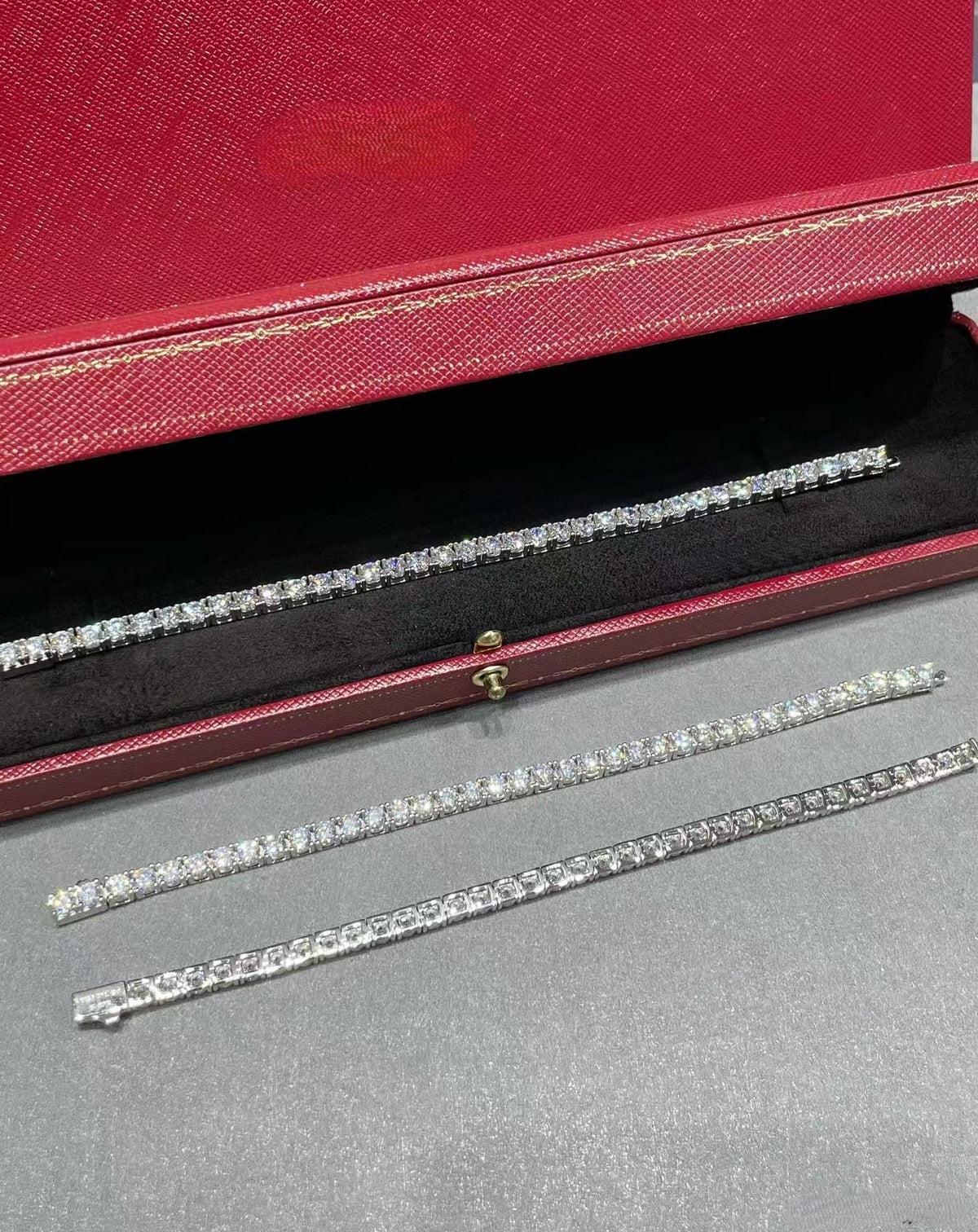 [⭐Miroze jewelrys]フルダイヤモンドセッティング テニスブレスレット