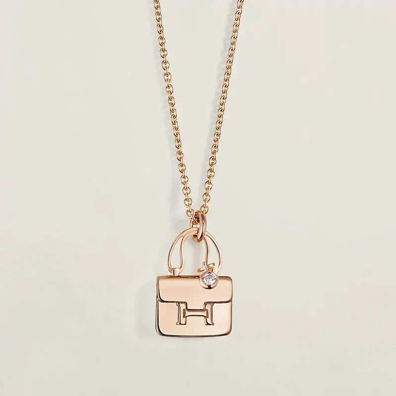 ⭐Miroze AMULETTE PEDANT ROSE GOLD NECKLACE