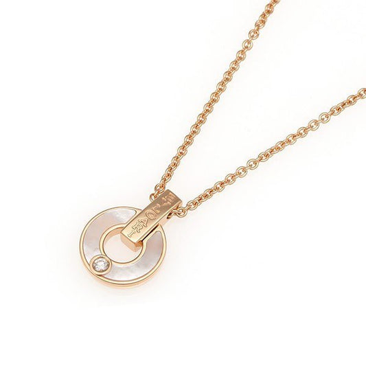 [⭐Miroze]GARI NECKLACE PINK GOLD MOP