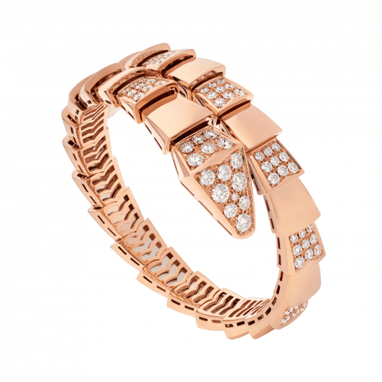 [⭐Veya]SERPENTI BRACELET PINK GOLD DIAMOND