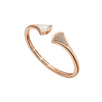 [⭐Veya]DREAM BRACELET OPEN PINK GOLD MOP DIAMOND