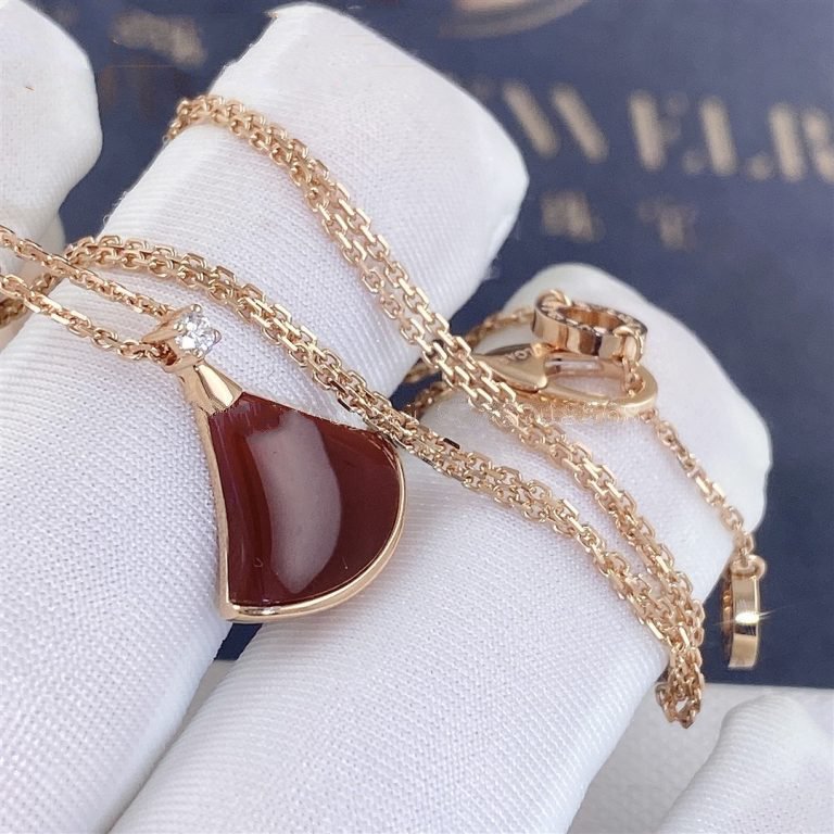 [⭐Miroze]DREAM NECKLACE CARNELIAN 1 DIAMOND