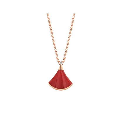 [⭐Miroze]DREAM NECKLACE CARNELIAN 1 DIAMOND